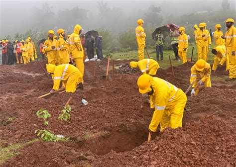 Rescuers find more bodies in landslide-hit village in western India, bringing the death toll to 21